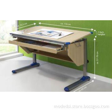 E1 PB students rectangular Adjustable Drawing Desk / table